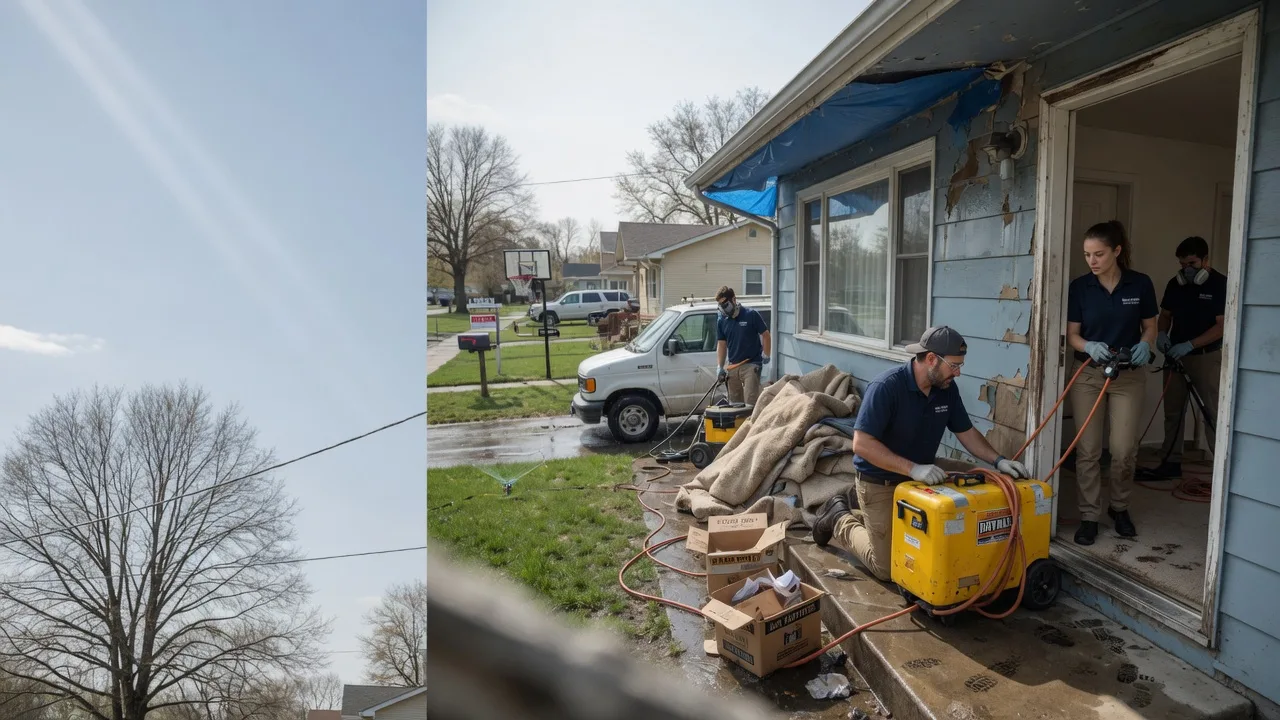 Basement Flood Cleanup in Emporia, KS near me